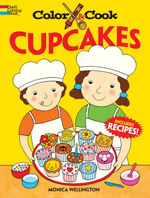 Color & Cook Cupcakes Coloring Book