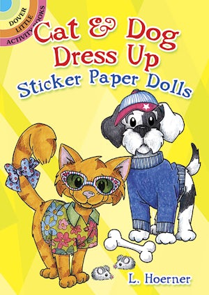 Stickers - Cat & Dog Dress Up Sticker Paper Dolls