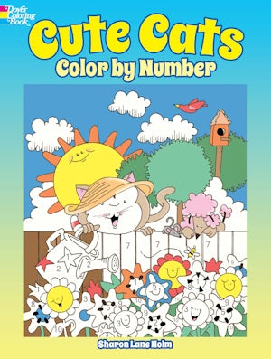 Cute Cats Color by Number