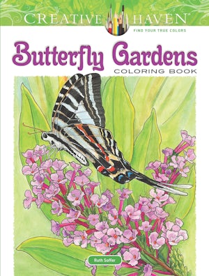 Butterfly Gardens Coloring Book