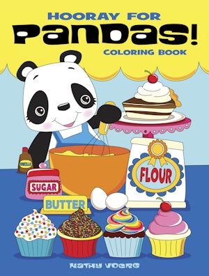 Hooray for Pandas Coloring Book