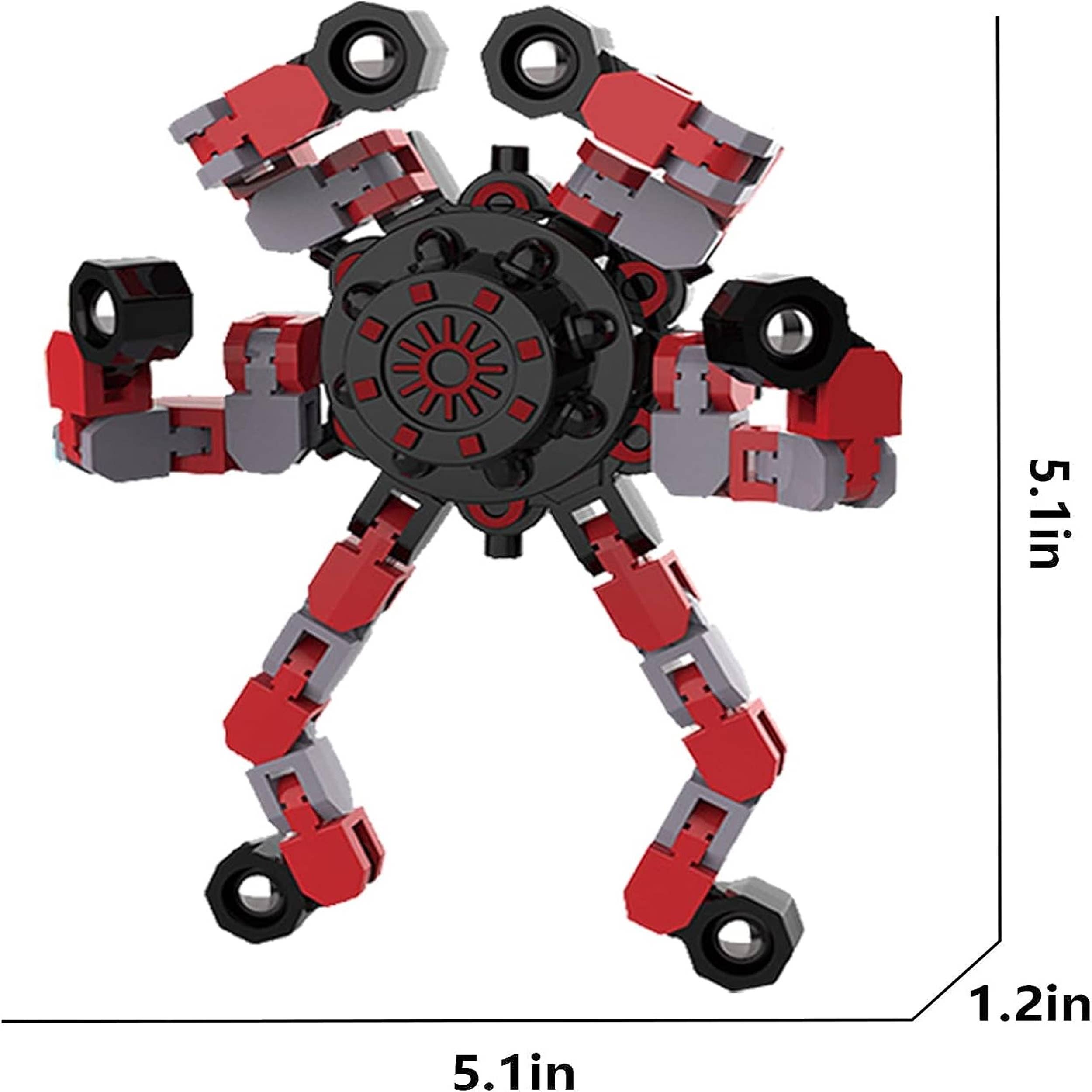 Transformable Robot Fidget Spinner Toy Bulk