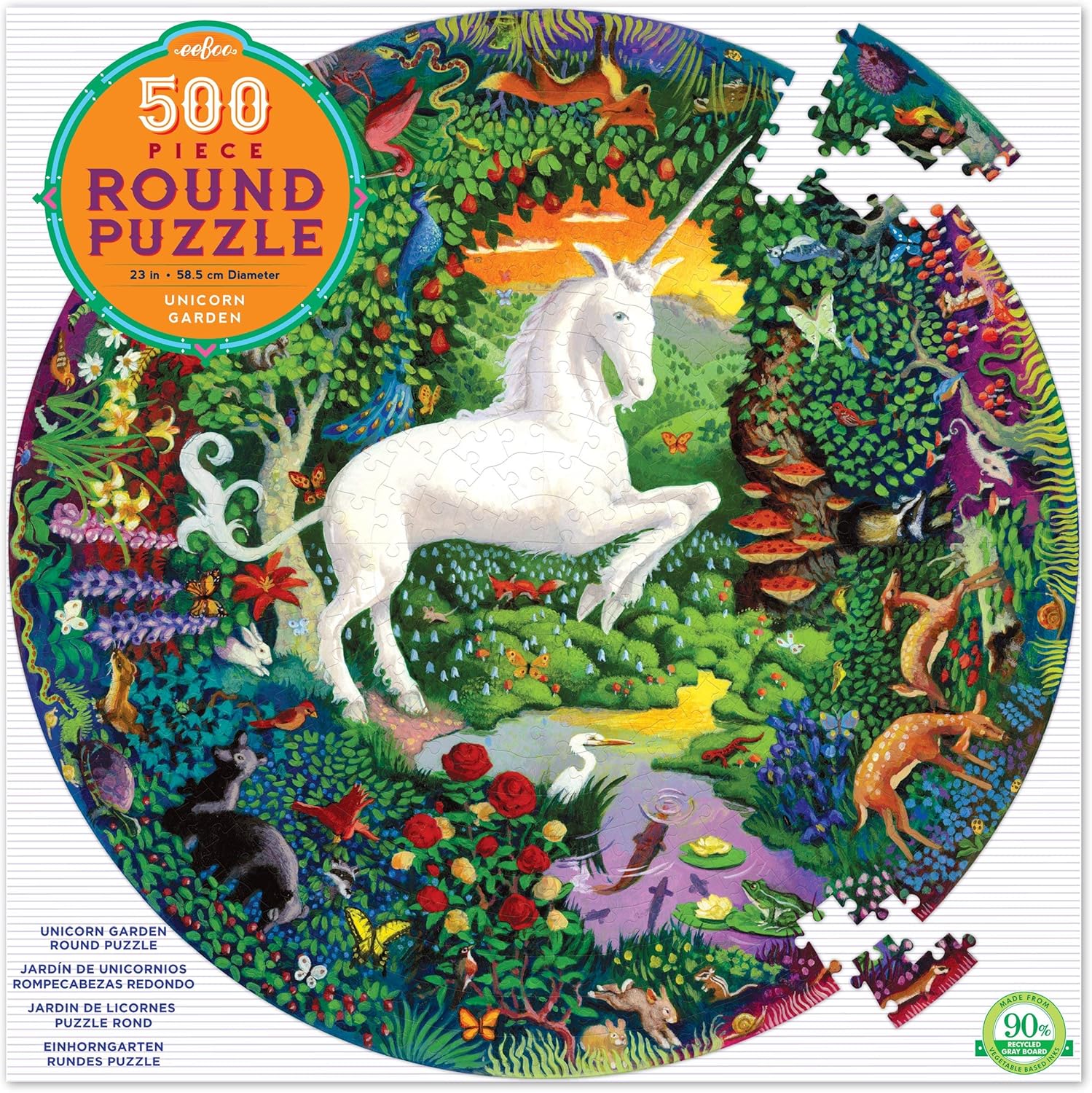 Unicorn Garden - 500 Round