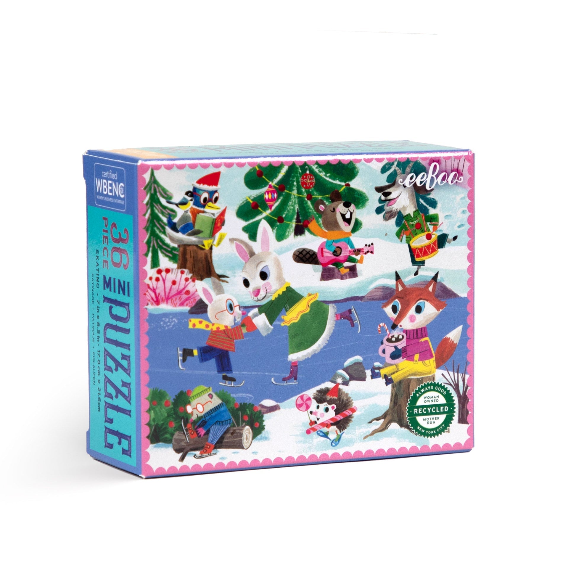 Woodland Holiday Mini Puzzle Asst