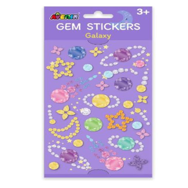 Gem Art Stickers Assorted