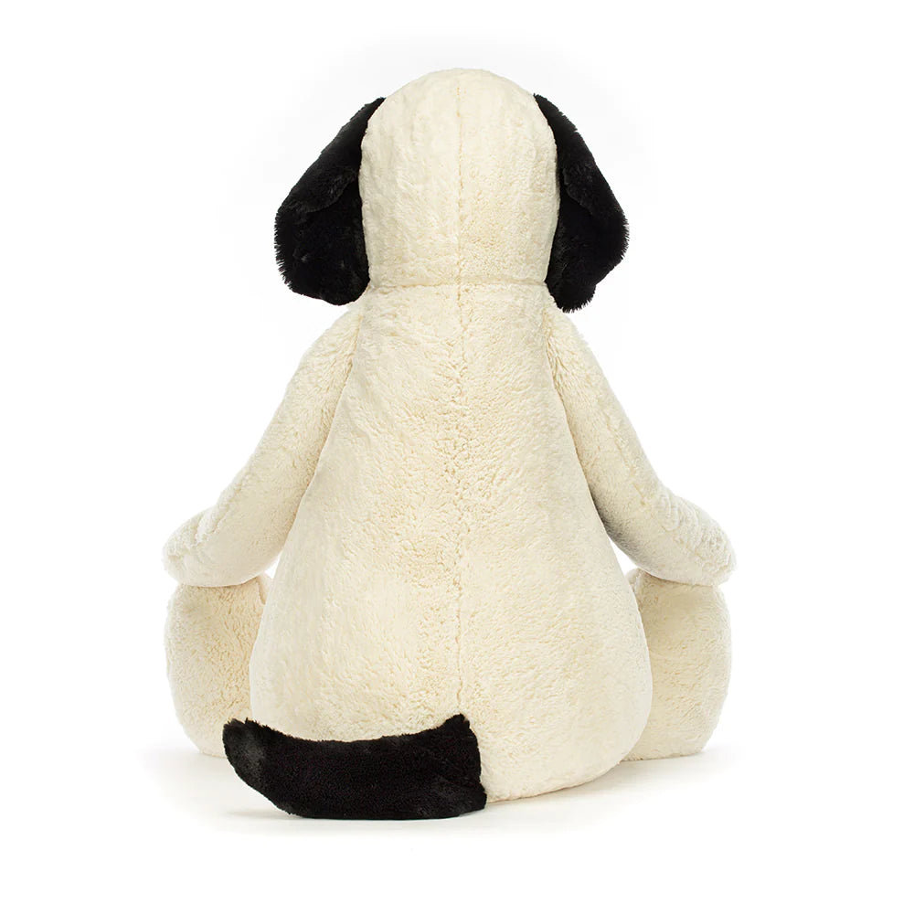 Bashful Black & Cream Puppy Giant