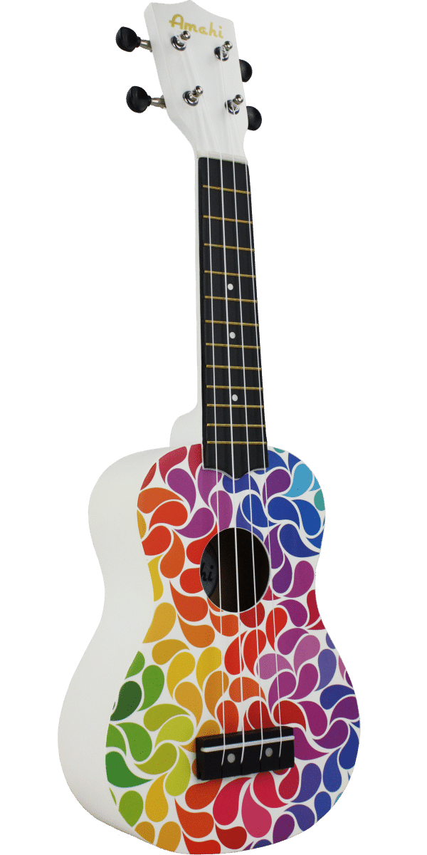 Ukulele - Rainbow Flower