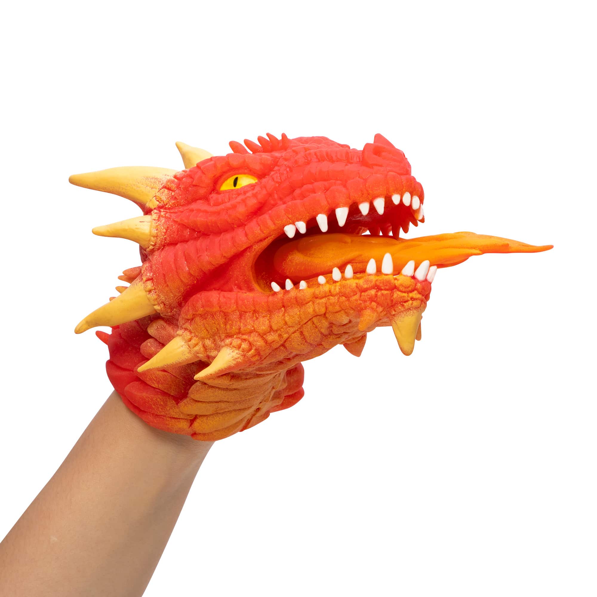 Ferocious Fire Breathing Dragon Hand Puppet