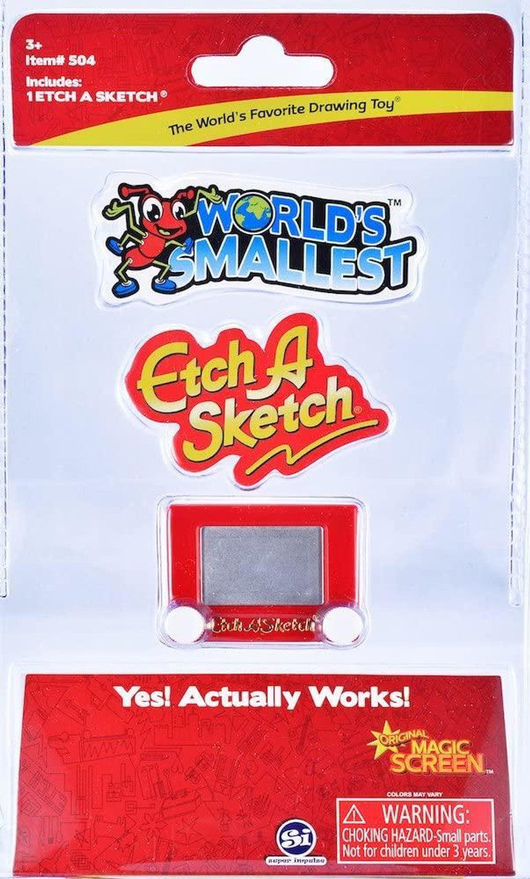 World's Smallest Etch A Sketch