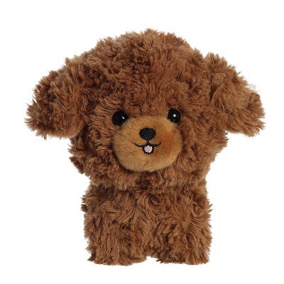 7" Brown Poodle