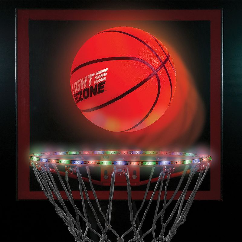 Glow Basketball Court Set with Bonus Hoop