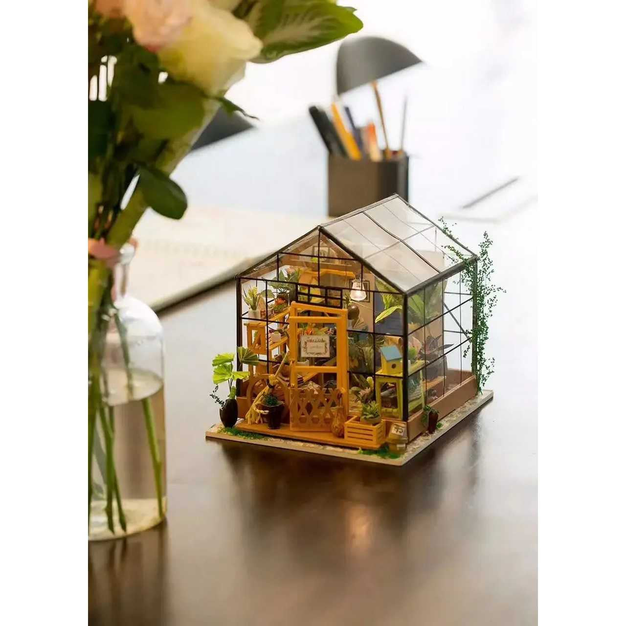 DIY Miniature House Kit - Cathy's  Flower House