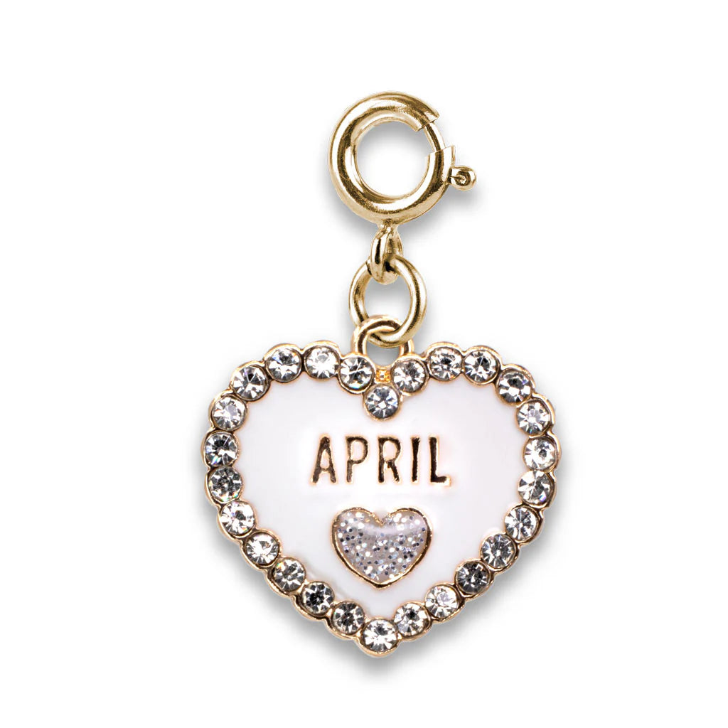 April Birthstone Charm