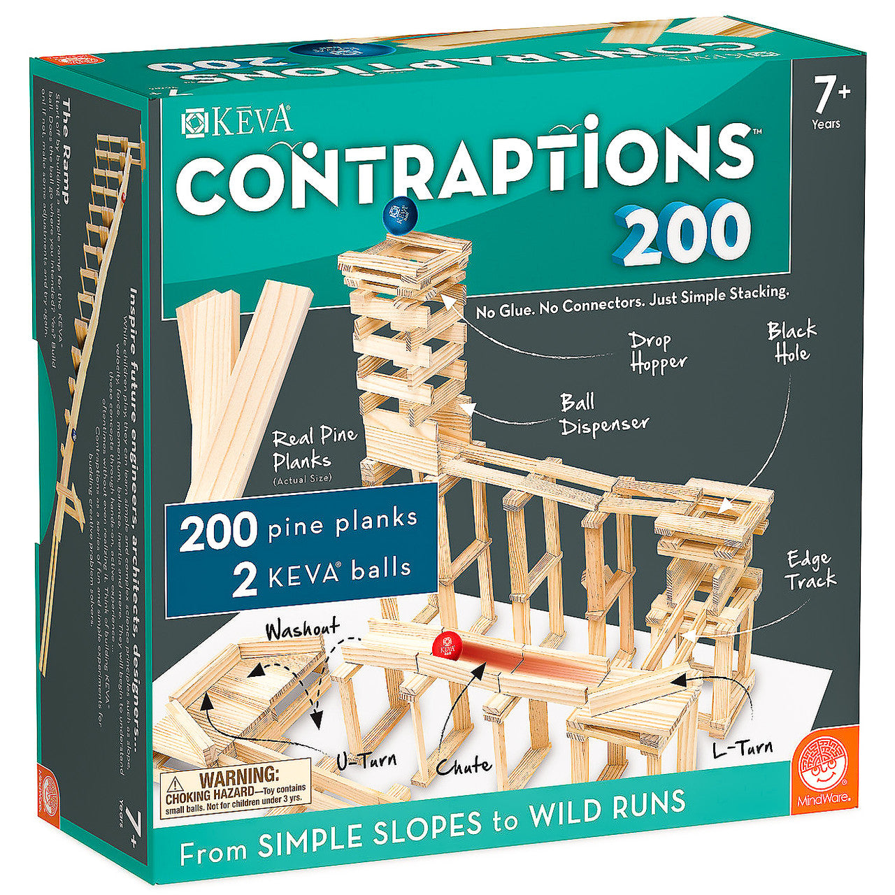 Keva Contraptions 200 plank Pc