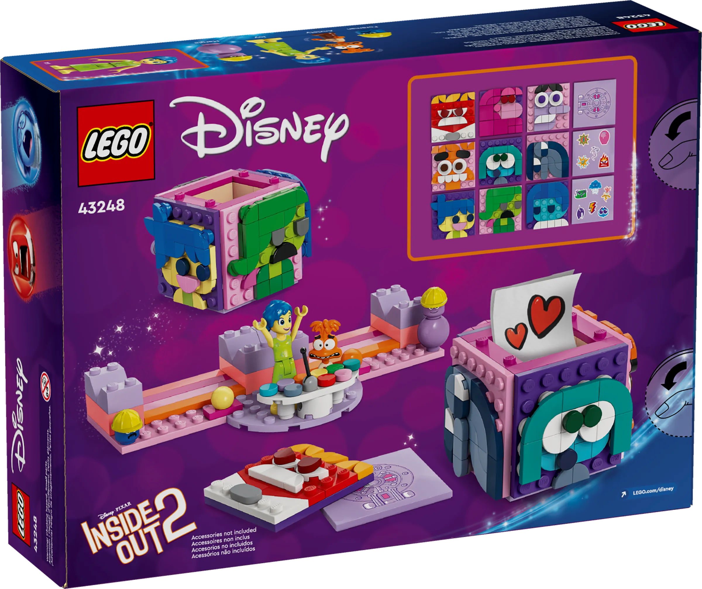 LEGO Inside Out 2 Mood Cubes