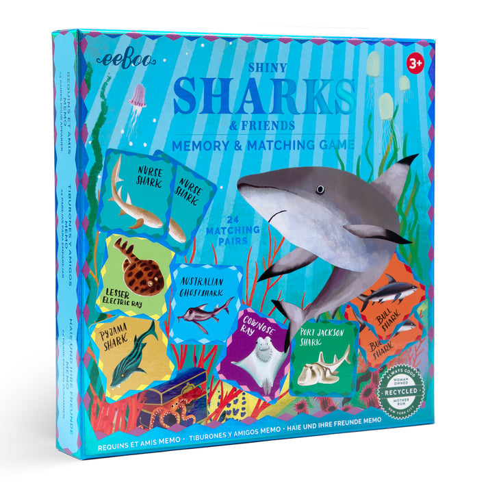 Sharks & Friends Shiny Memory & Matching Game