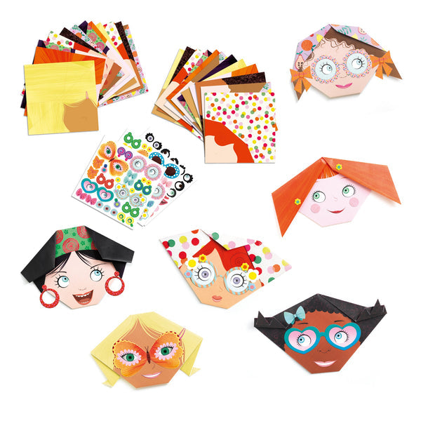 Pretty Faces Origami Kit