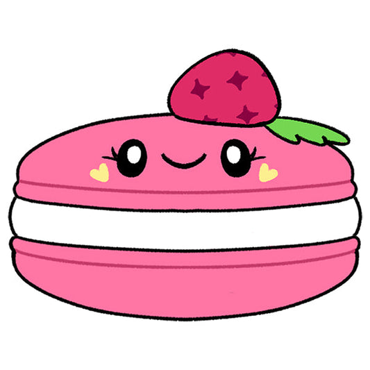 Mini Raspberry Macaron