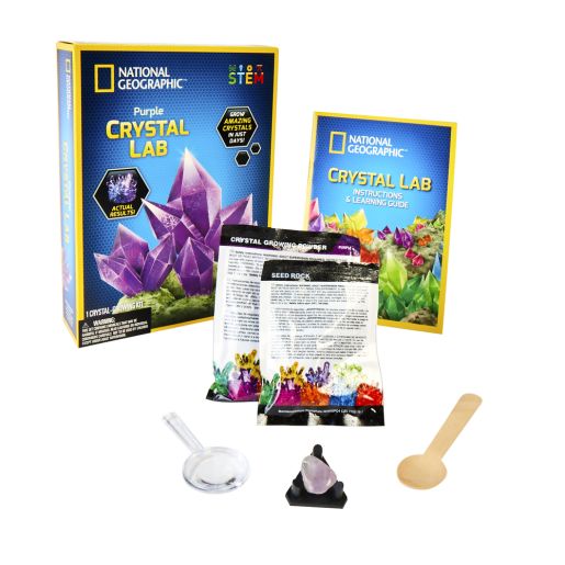 National Geographic Purple Crystal Kit