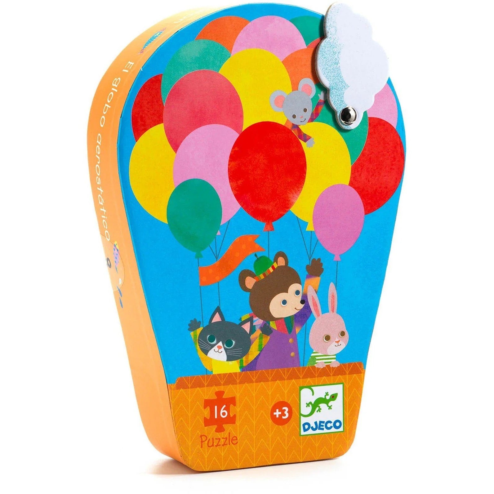 Silhouette Hot Air Balloon Floor Puzzle