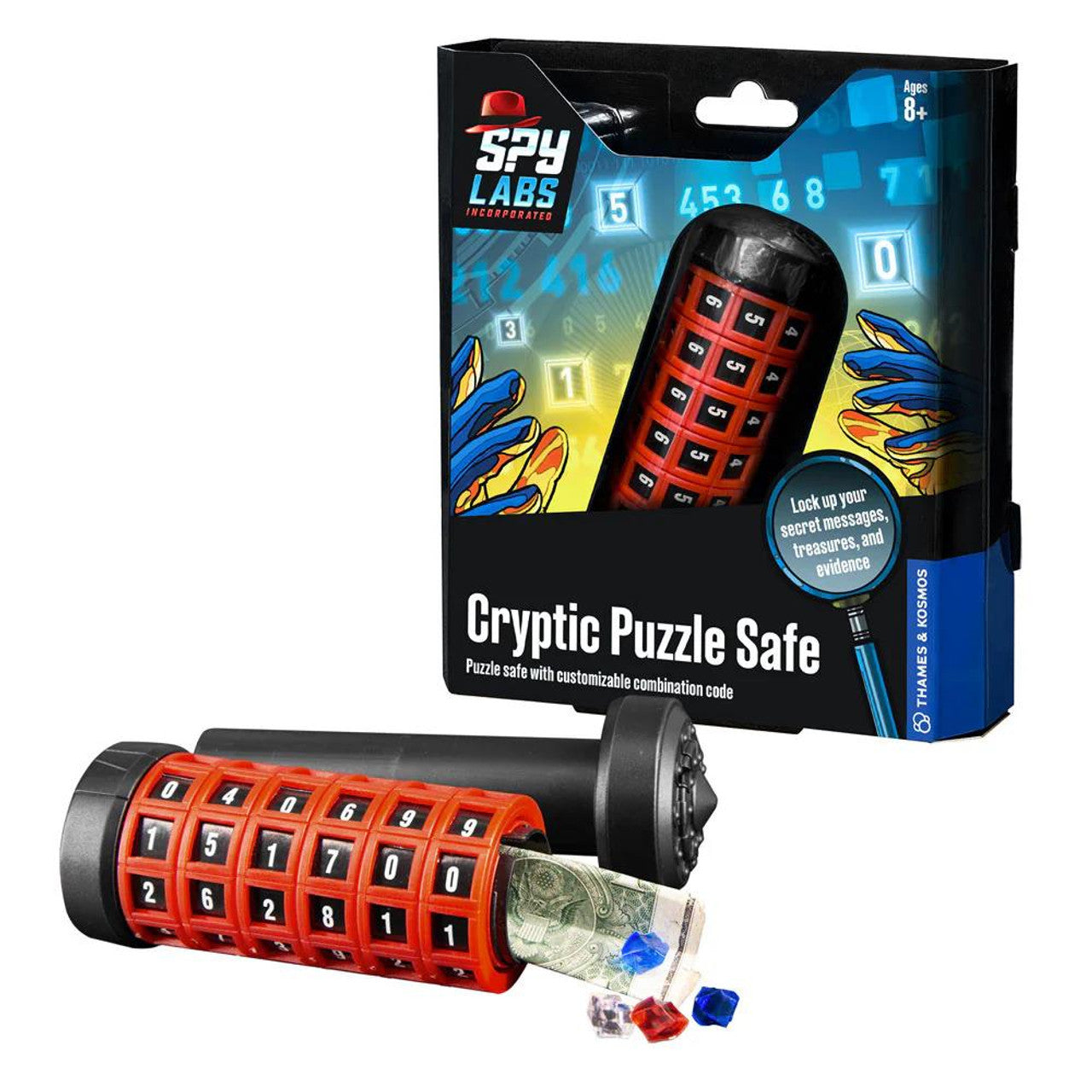 Spy Labs Cryptic Puzzle Safe