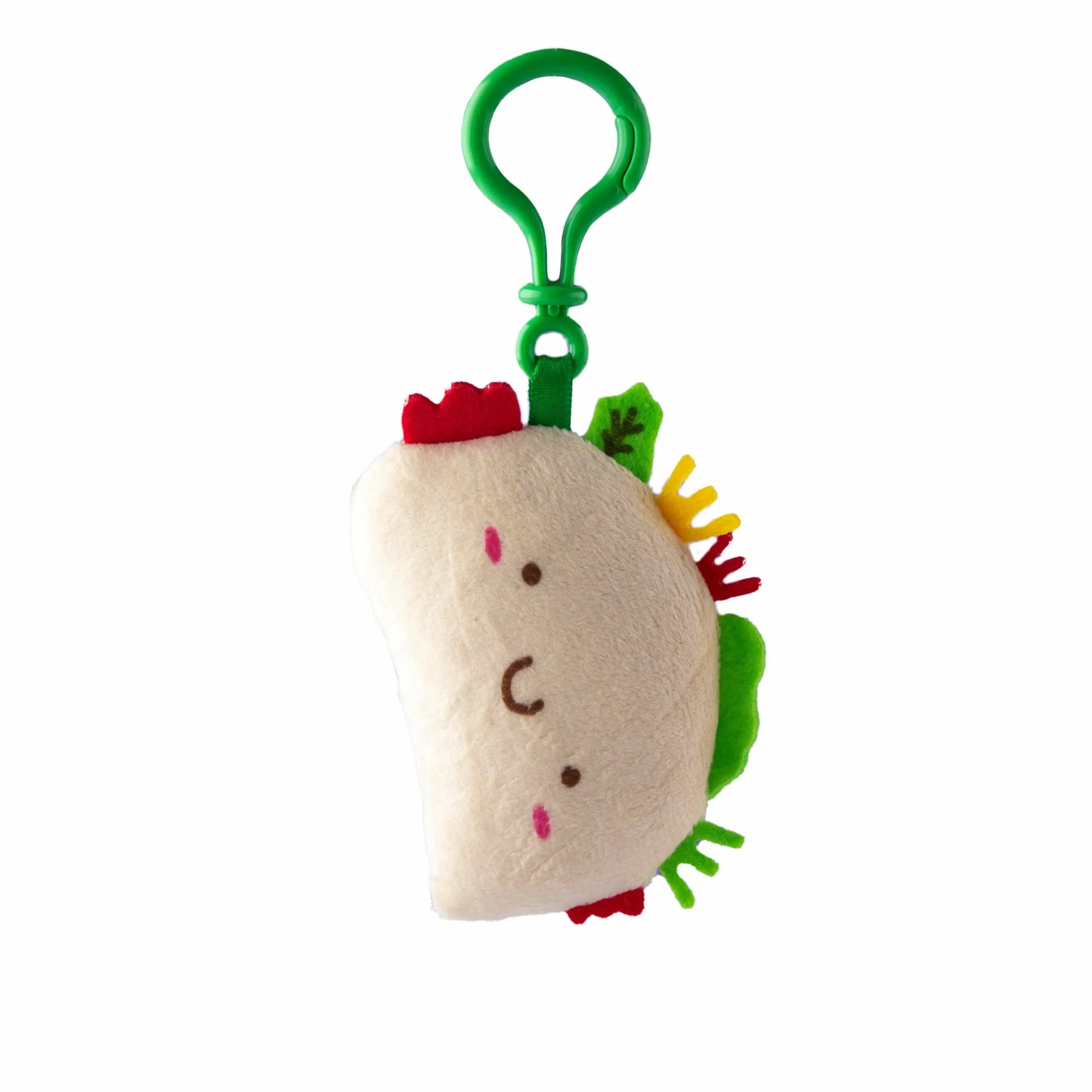 Taco Cat Goat Cheese Pizza Plush Keychain Assortment