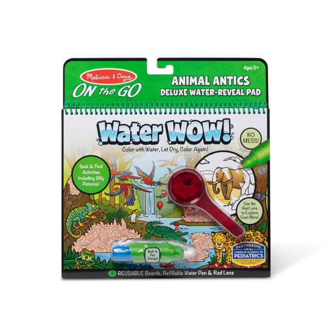 Water Wow! Deluxe Water-Reveal Pad - Animal Antics