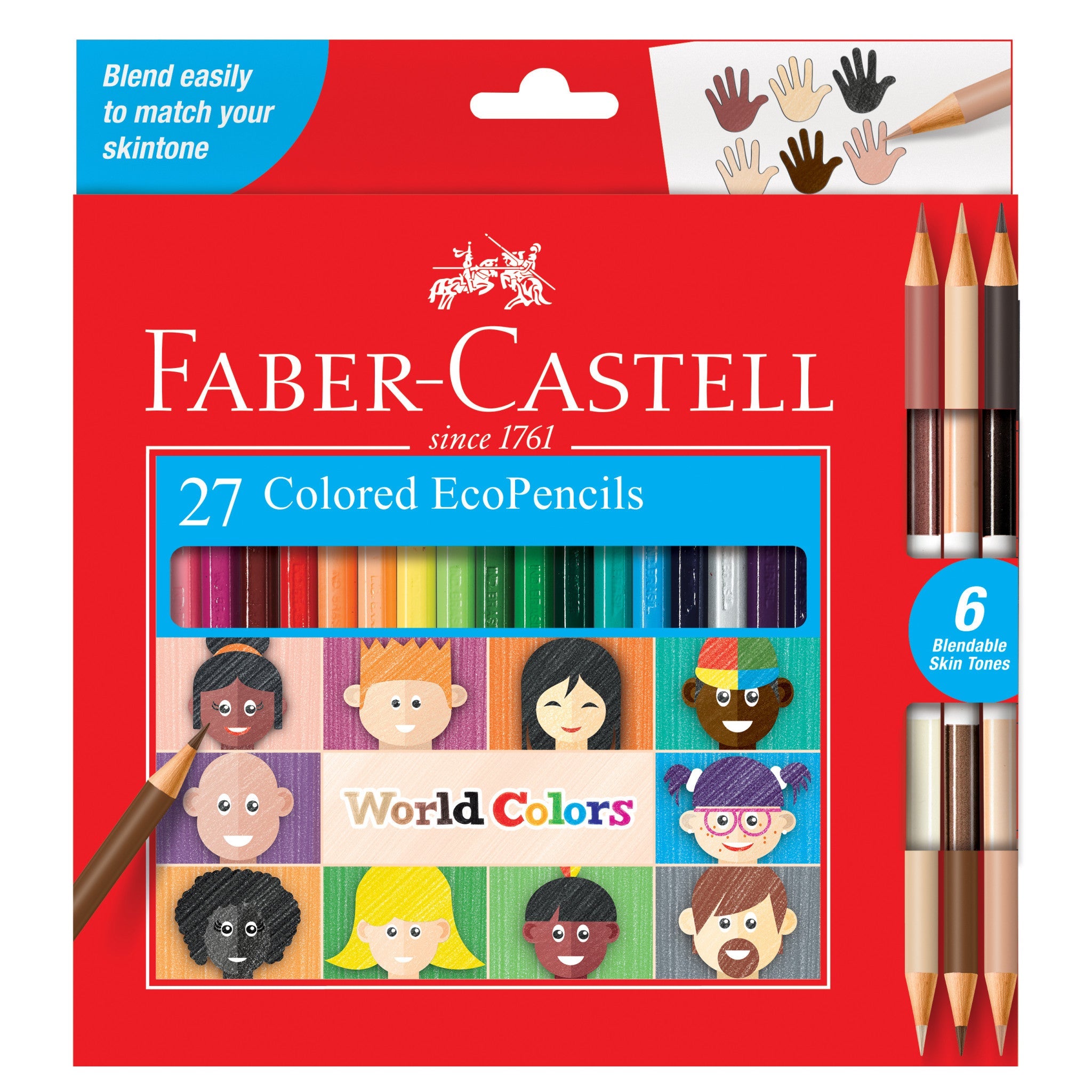 EcoPencils World Colors 27