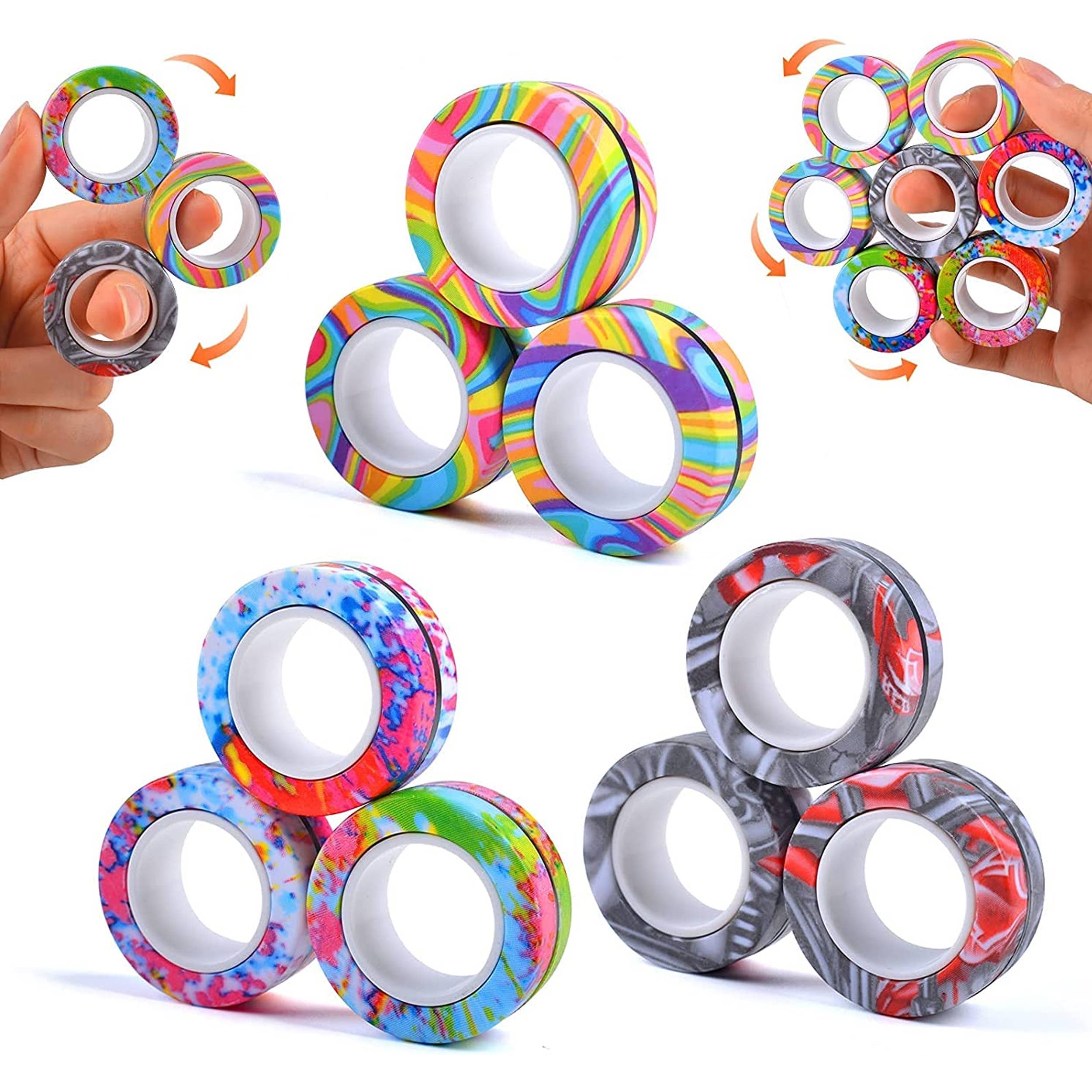 Magnetic Finger Rings