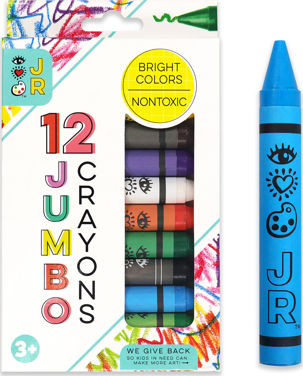 Jumbo Crayons - 12 pack