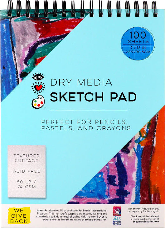 Sketch Pad Dry Media