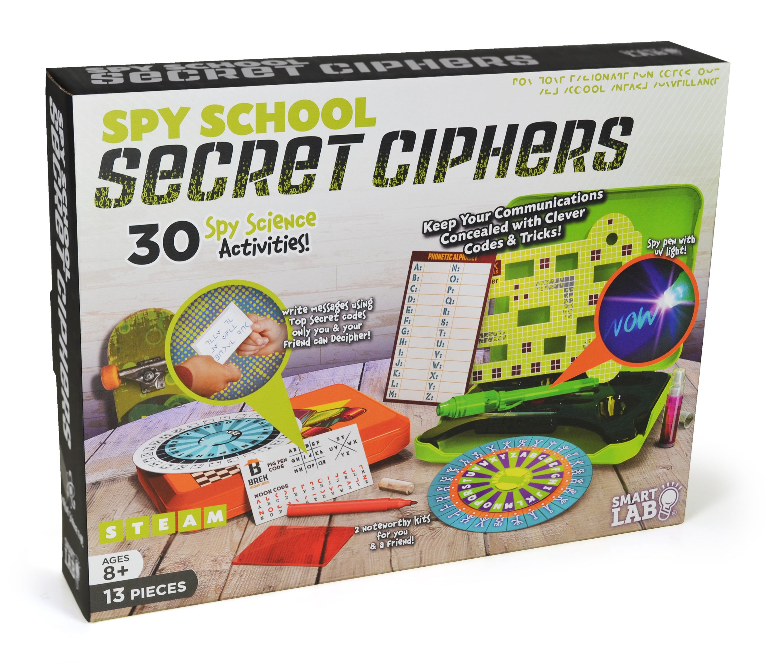 Spy School:  Secret Ciphers