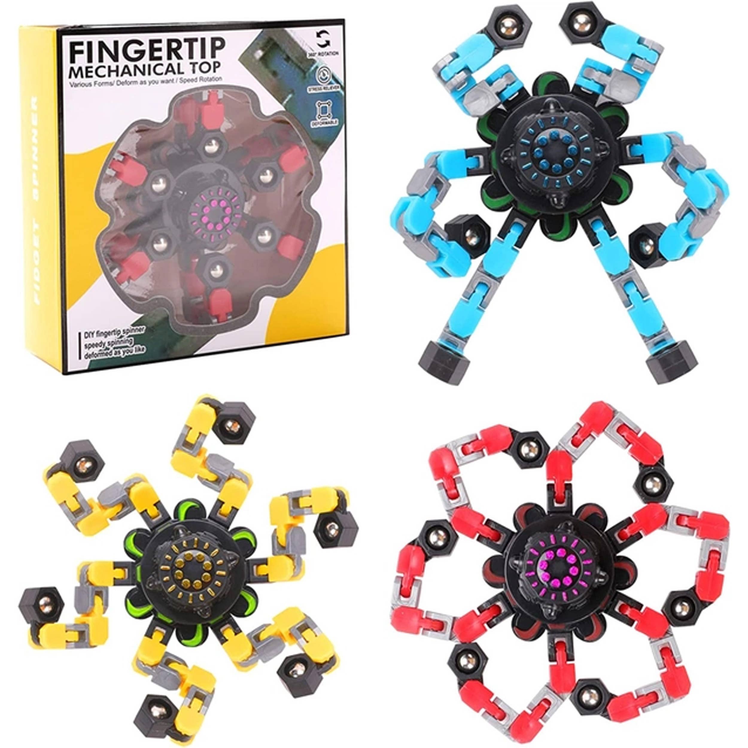 Transformable Robot Fidget Spinner Toy Bulk