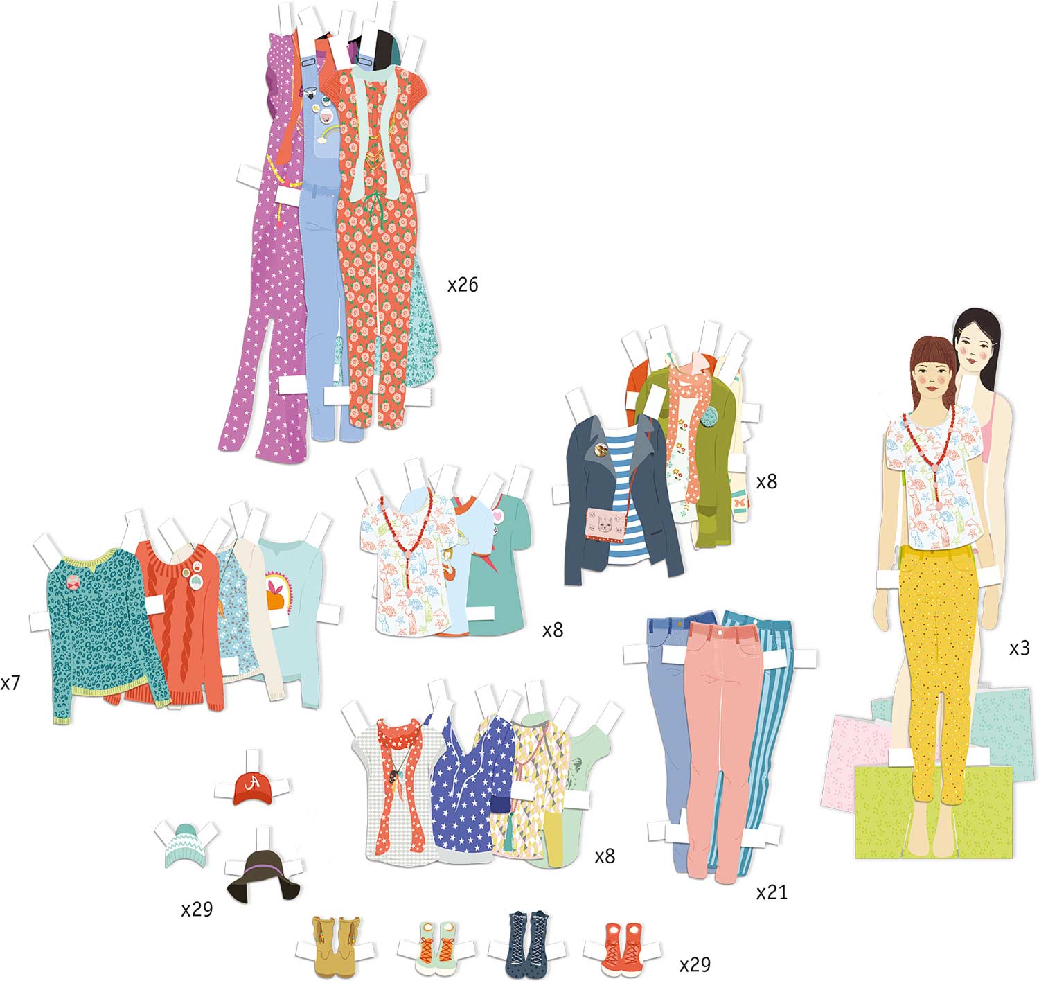 Le Grand Dressing Room Paper Dolls