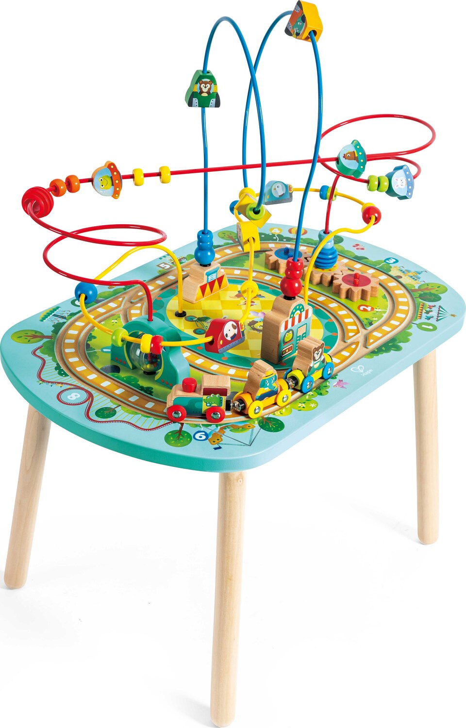 Twisting Railway Maze Table