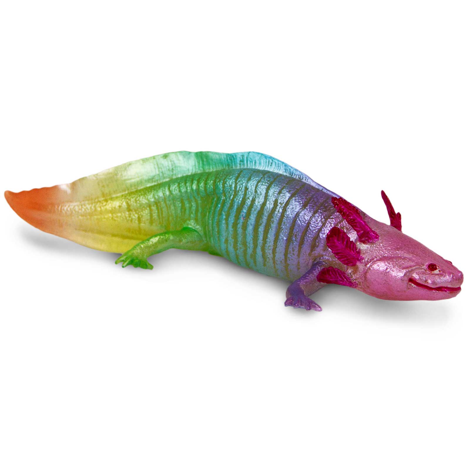 Rainbow Axolotl Figure