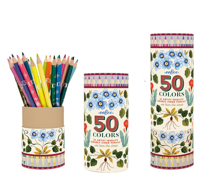 Flora's Double-Sided Colored Pencils