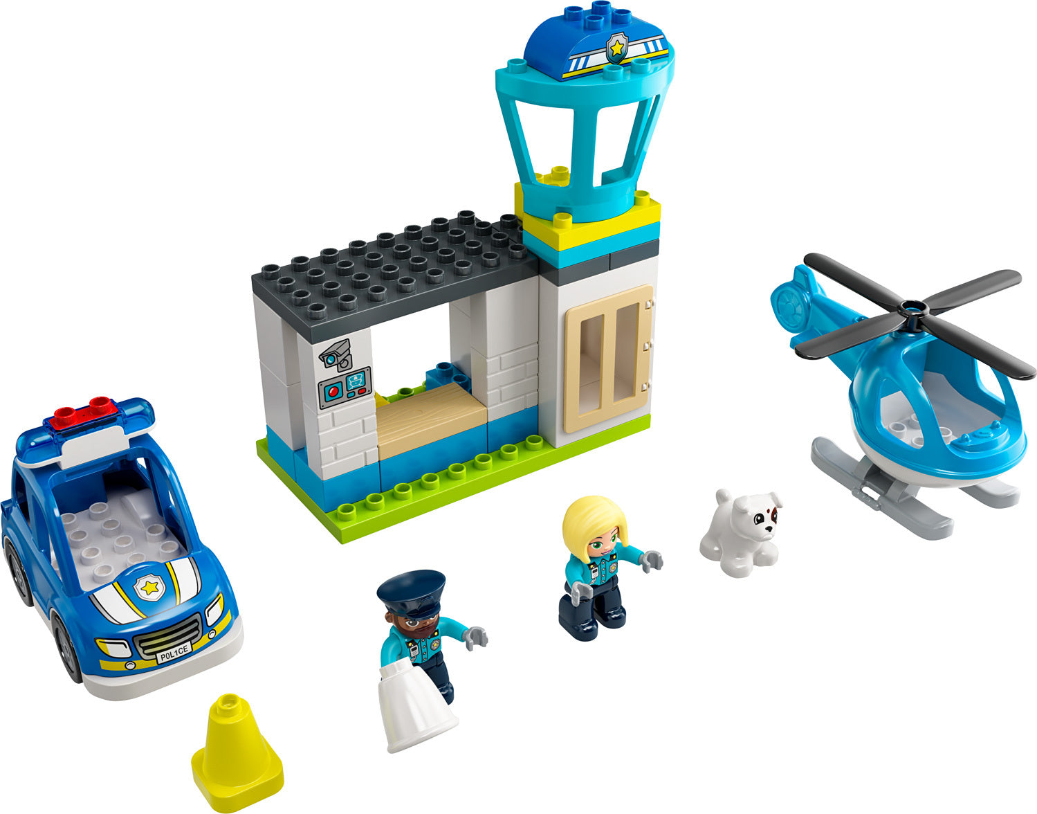 LEGO Police Station & Helicopter