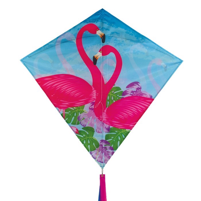 Flamingo Diamond Kite