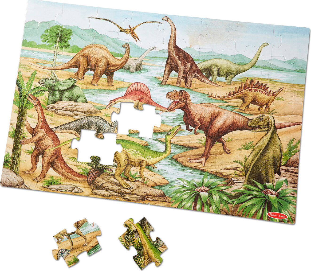 Dinosaurs Floor Puzzle - 48 Pieces