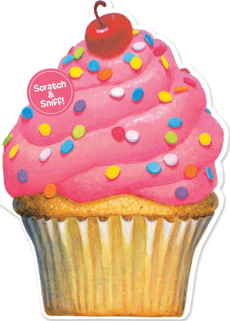 Scratch N Sniff: Cherry Cupcake Card