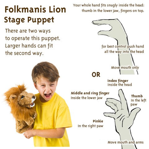 Lion Stage Puppet