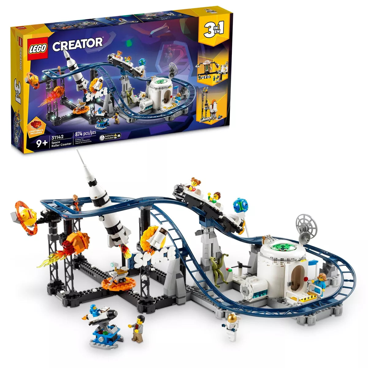 LEGO Space Roller Coaster