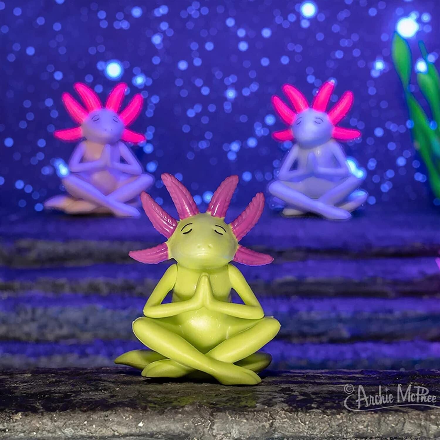 Meditating Axolotl