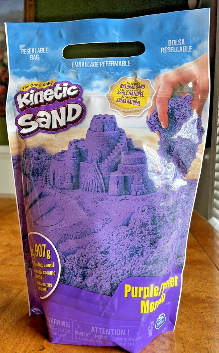 Kinetic Sand 2lb - Purple