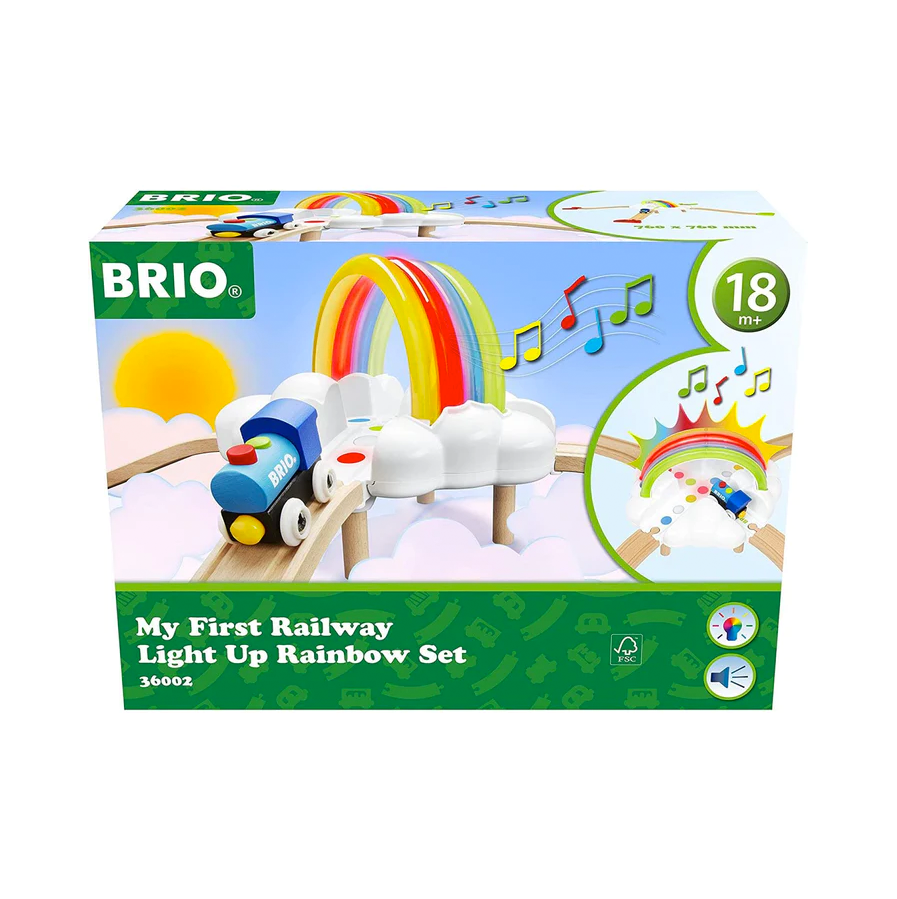 My First Railway Light Up Rainbow Set