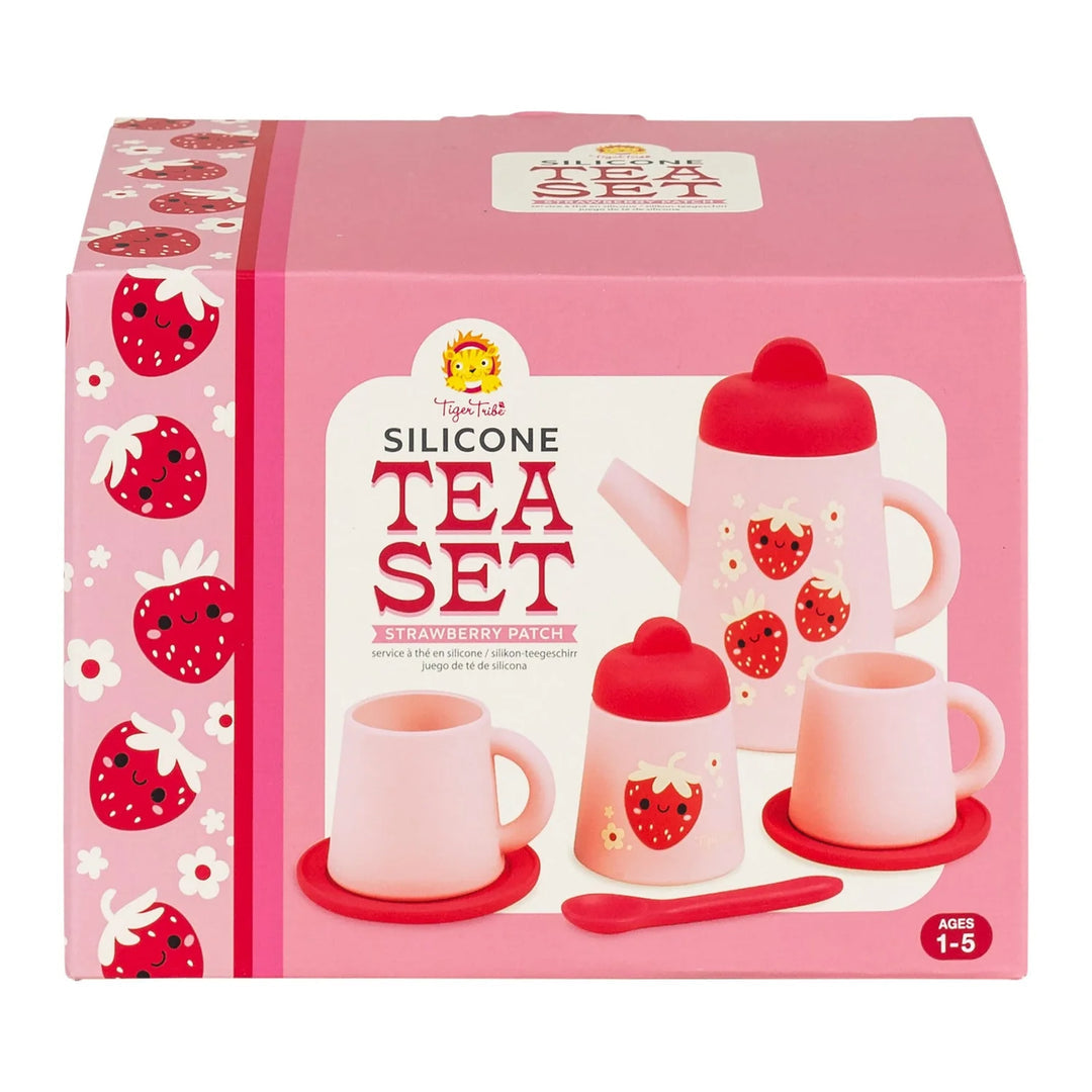 Silicone Tea Set Strawberry