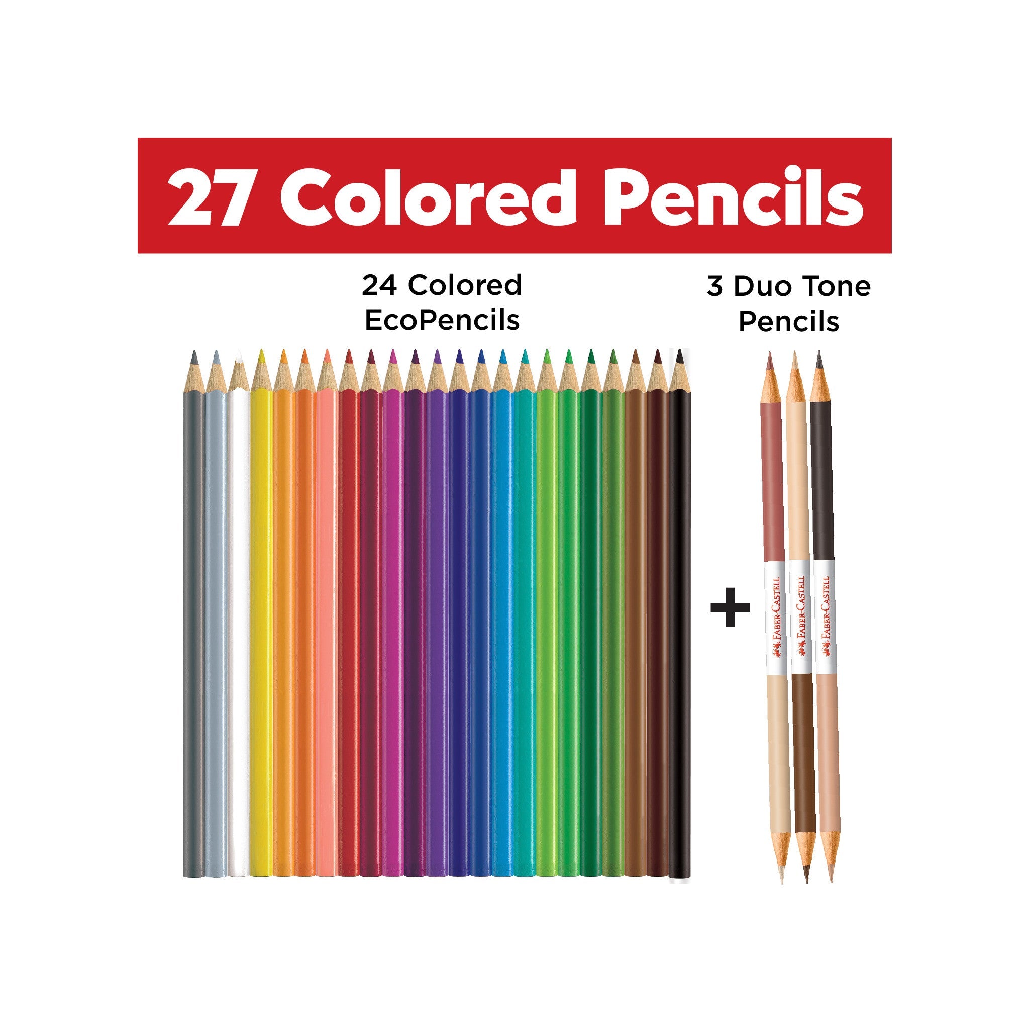 EcoPencils World Colors 27