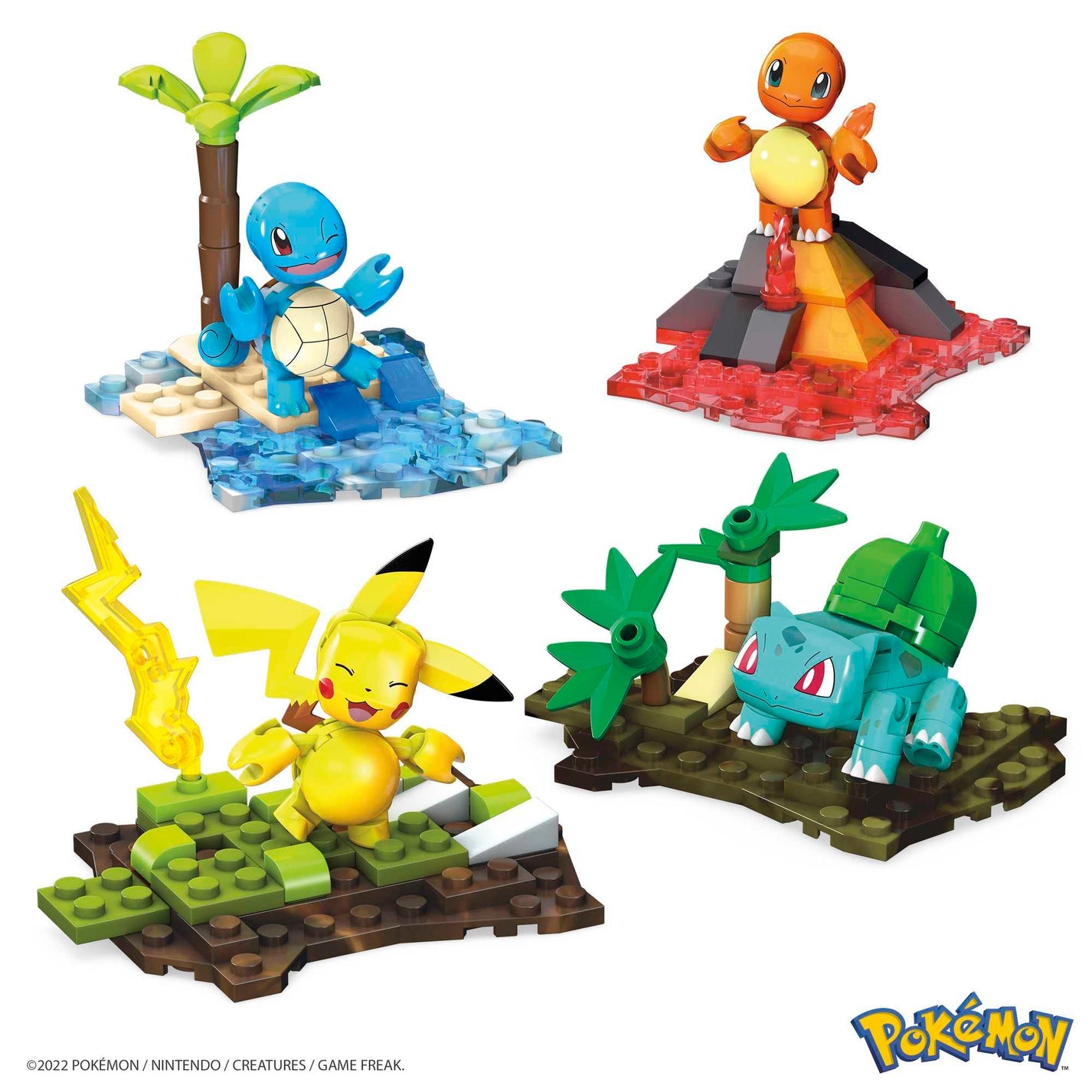 Pokemon Kanto Region Team MEGA Construx