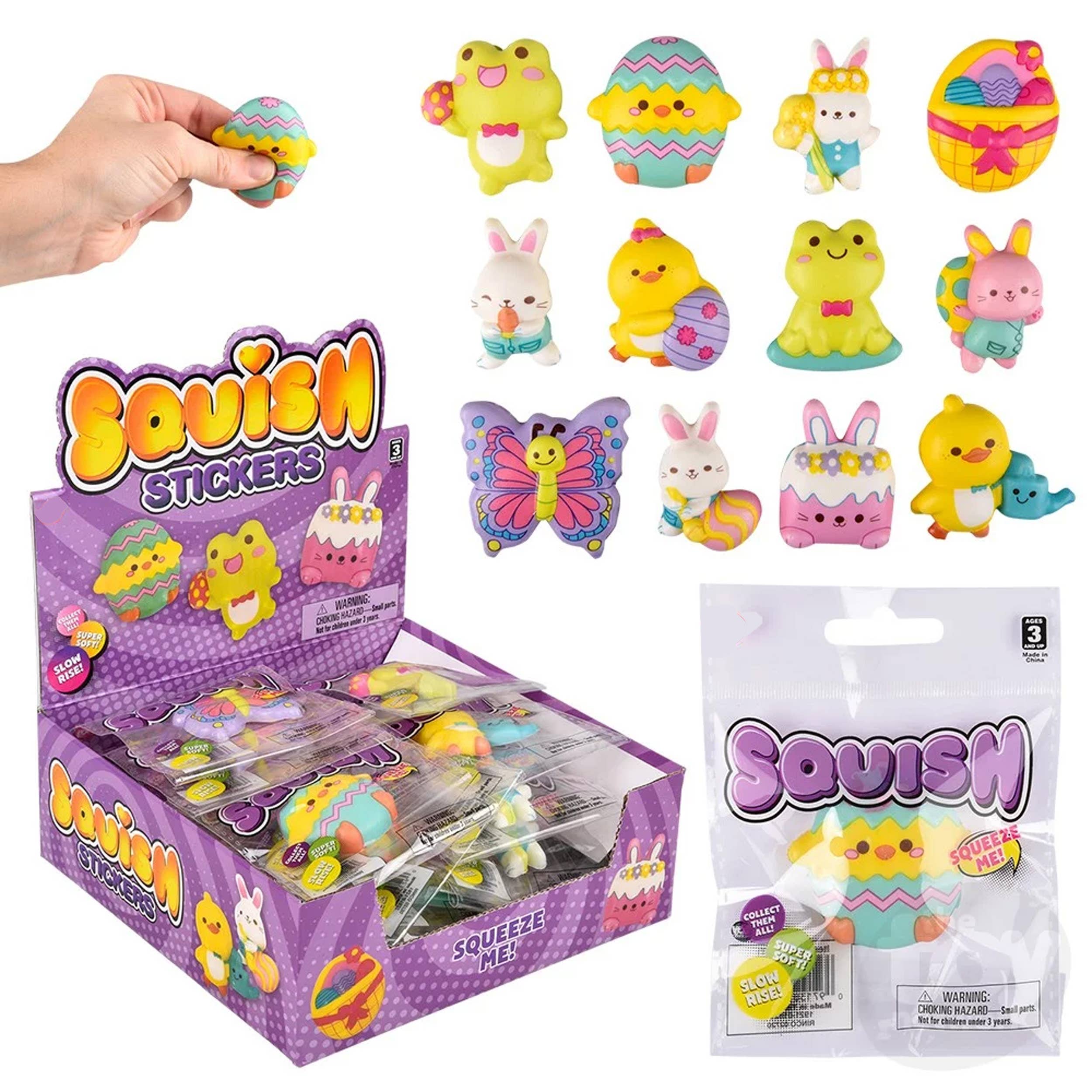 Easter Squish Sticker Assorted
